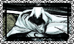 stamp of comics moon knight with a lacy black border